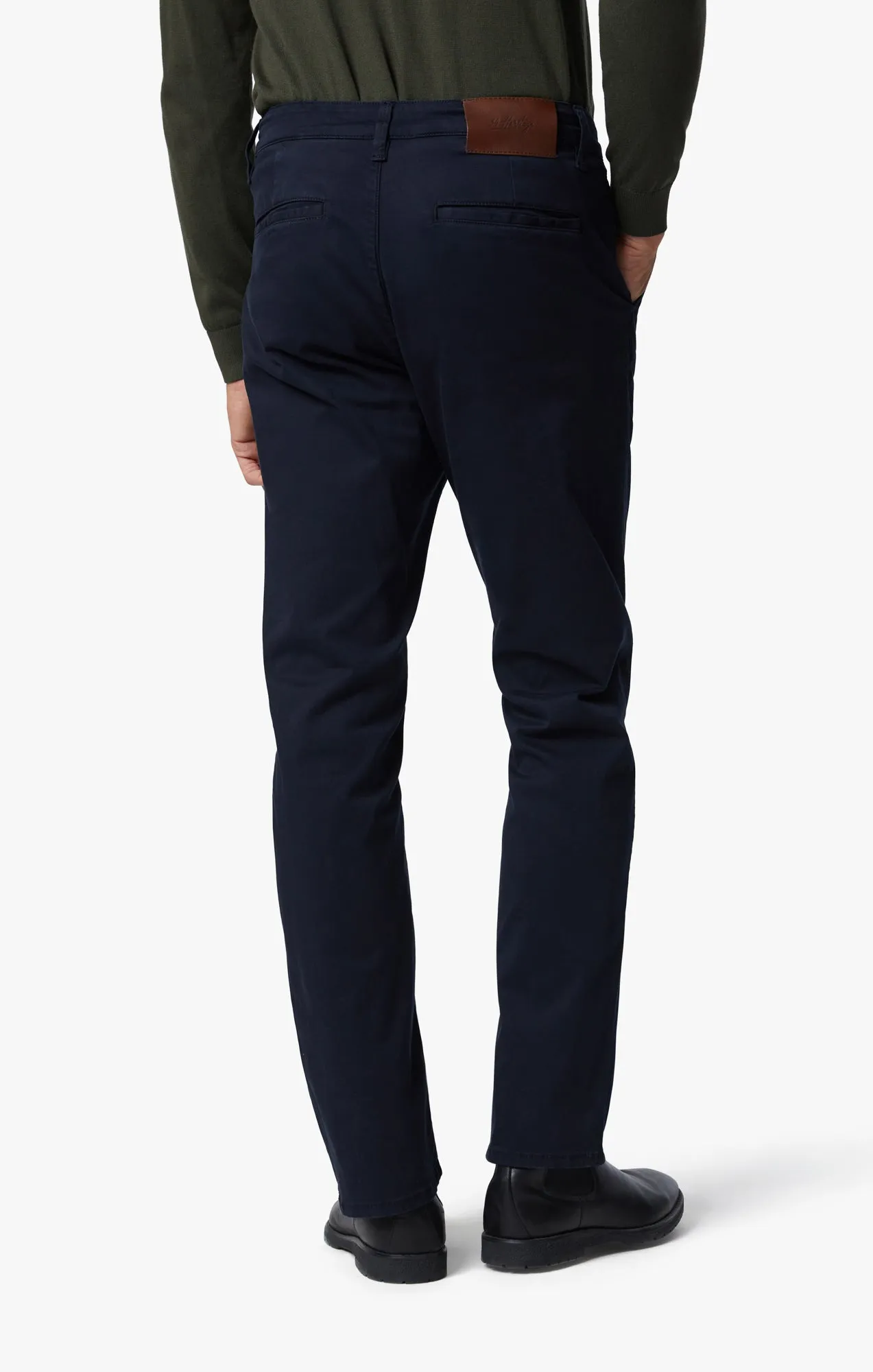 Charisma Relaxed Straight Chino In Navy Twill