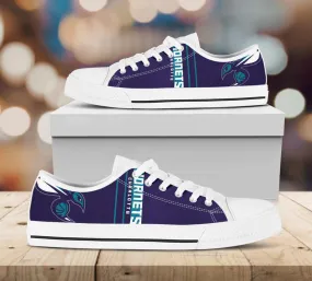 Charlotte Hornets Custom Lowtop, Basketball Custom Shoes, Sport Lowtop, Canvas Shoes, Canvas Lowtop, Unisex Shoes, Gift Birthday