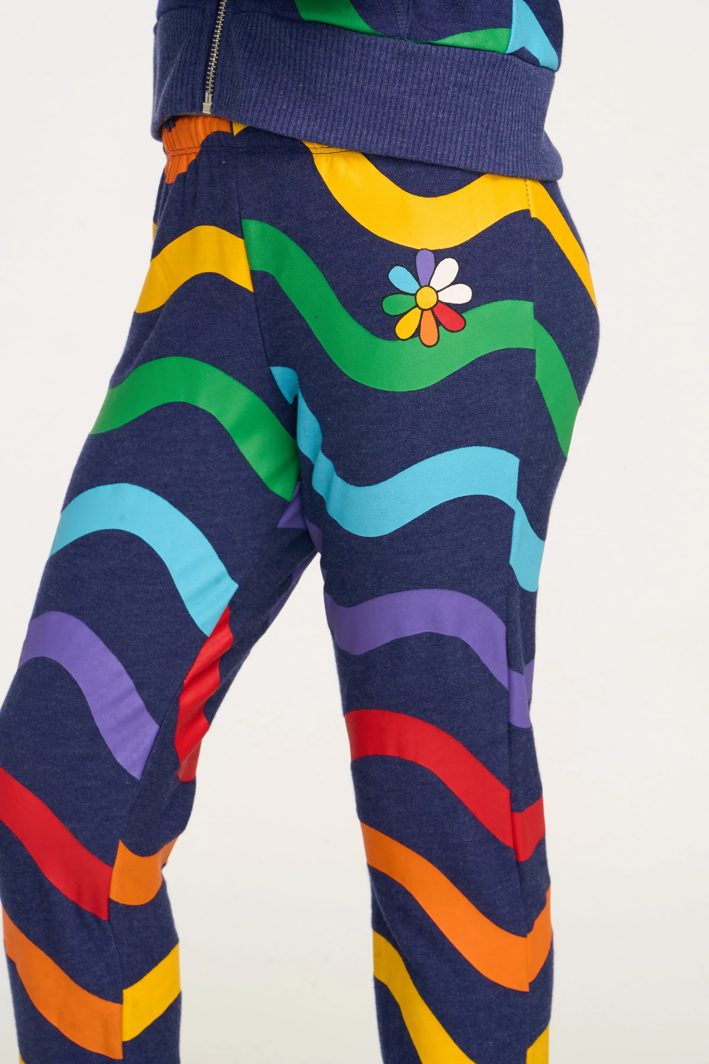 Chaser Wavy Rainbow Slouchy Pant