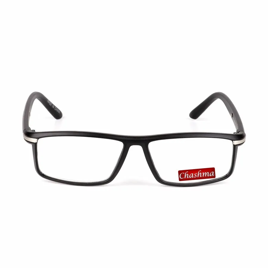 Chashma Unisex Full Rim Square Titanium Tr 90  Reading Glasses 1356