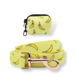 Cheeky Pawnana Unbreakable Leash™   Poop Bag Set