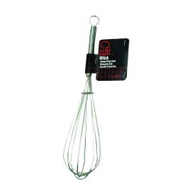 CHEF CRAFT 26711 Compact Whisk, 10 in OAL, Stainless Steel, Stainless Steel Handle