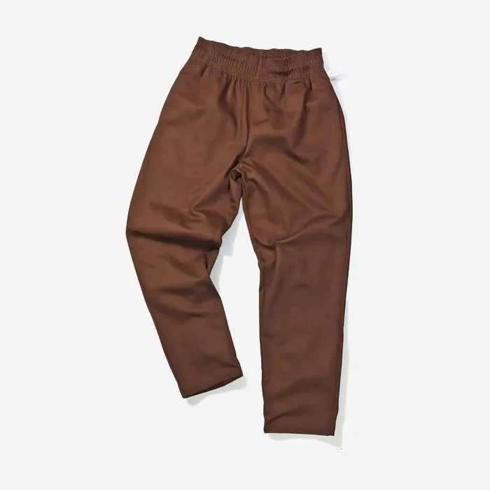 Chef Pants - Chocolate Herringbone