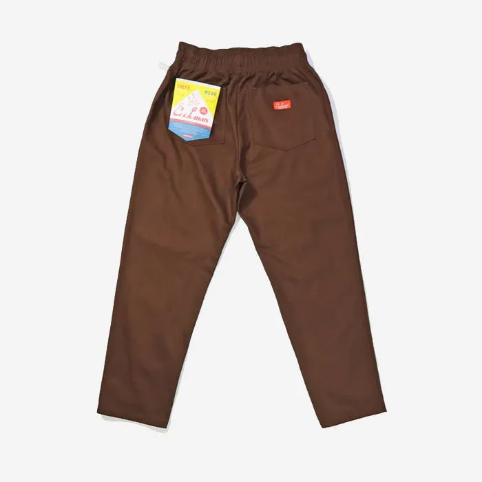 Chef Pants - Chocolate Herringbone