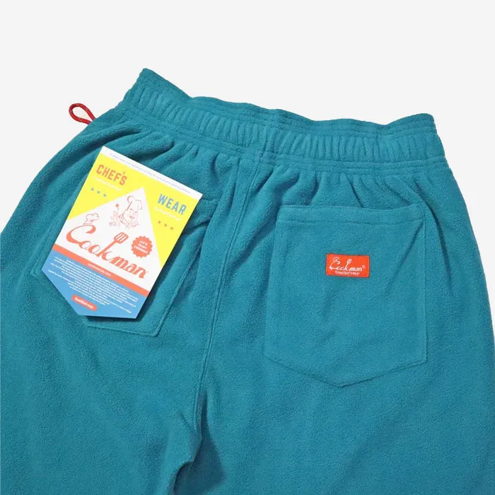 Chef Pants - Turquoise Fleece