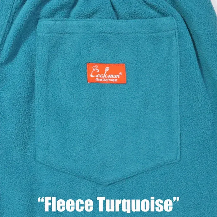 Chef Pants - Turquoise Fleece