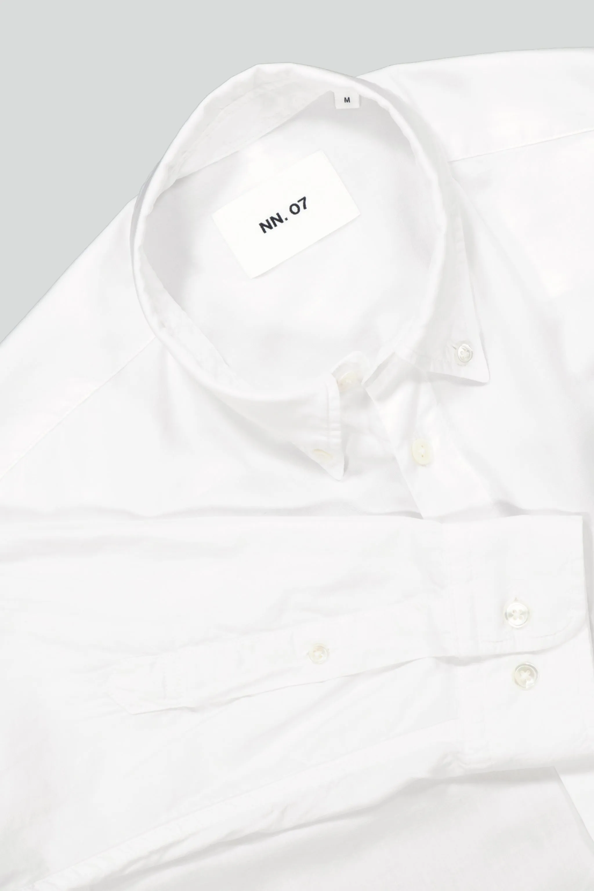 CHEMISE ARNE TWILL BLANC / NN.07