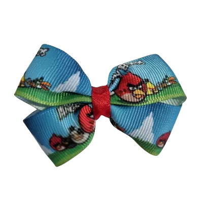 Cherish Hair Bow - Angry Birds