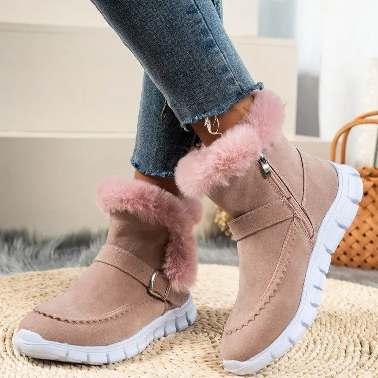 Chic Suede Ankle Boots