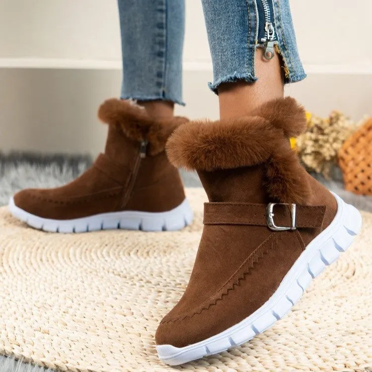 Chic Suede Ankle Boots