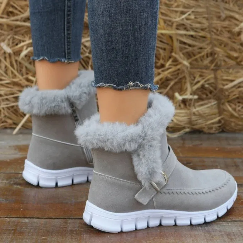 Chic Suede Ankle Boots