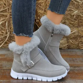 Chic Suede Ankle Boots