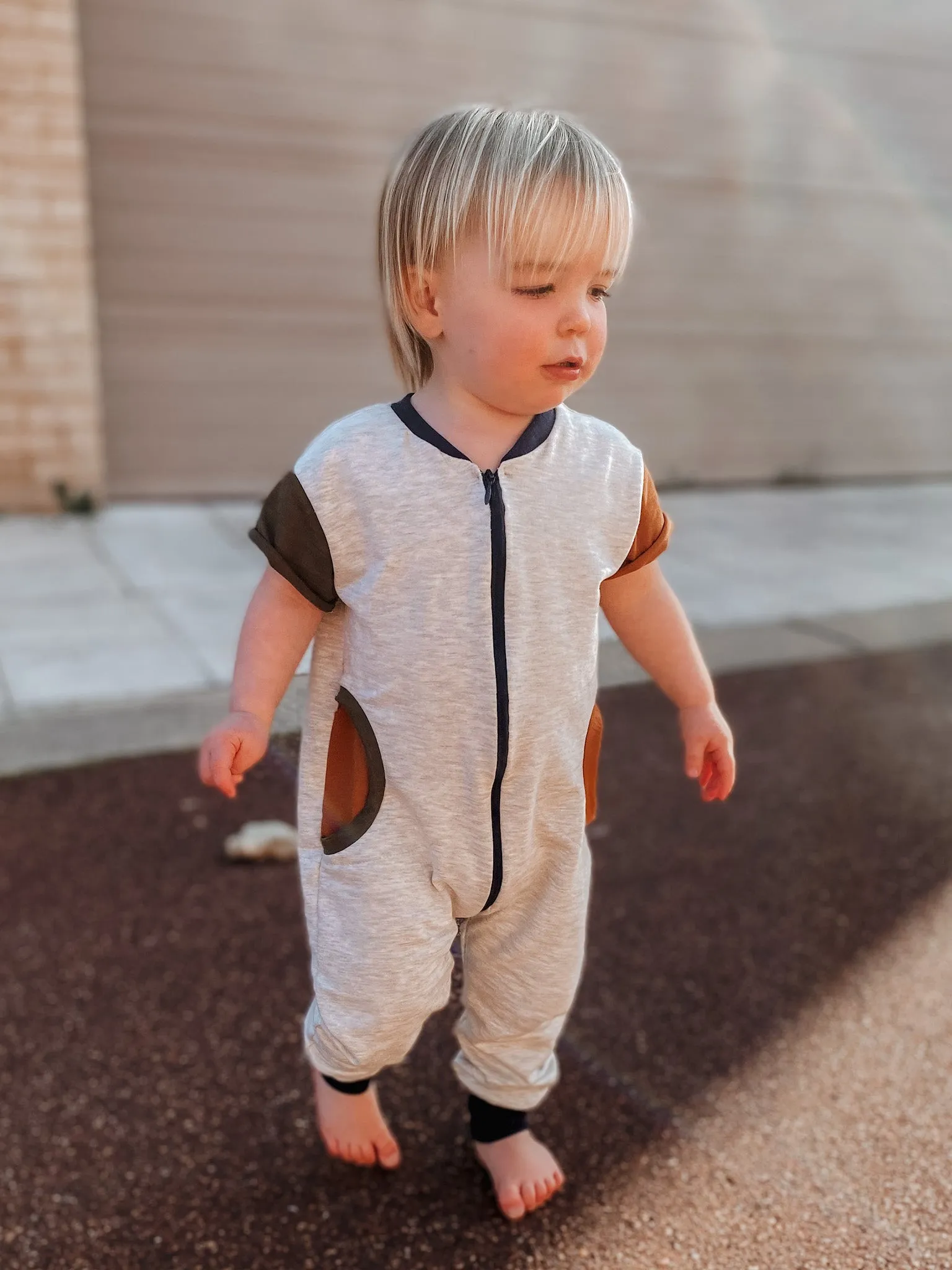 Child Alder Romper Digital Sewing Pattern Sizes NB-5T