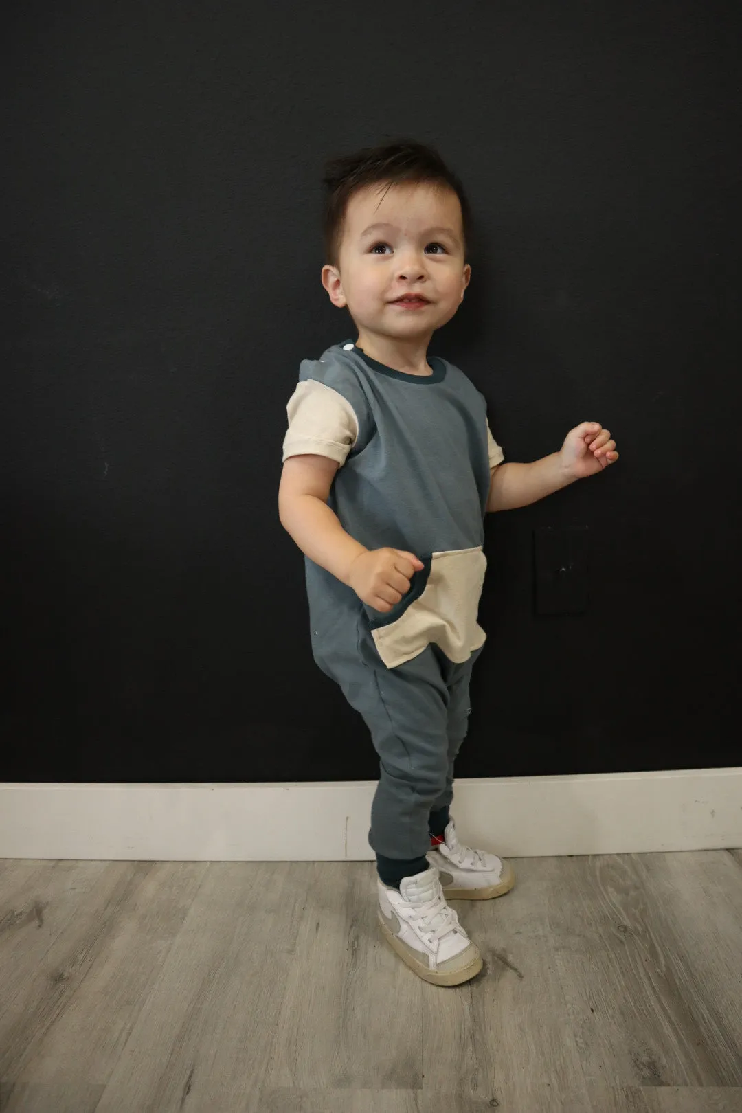 Child Alder Romper Digital Sewing Pattern Sizes NB-5T