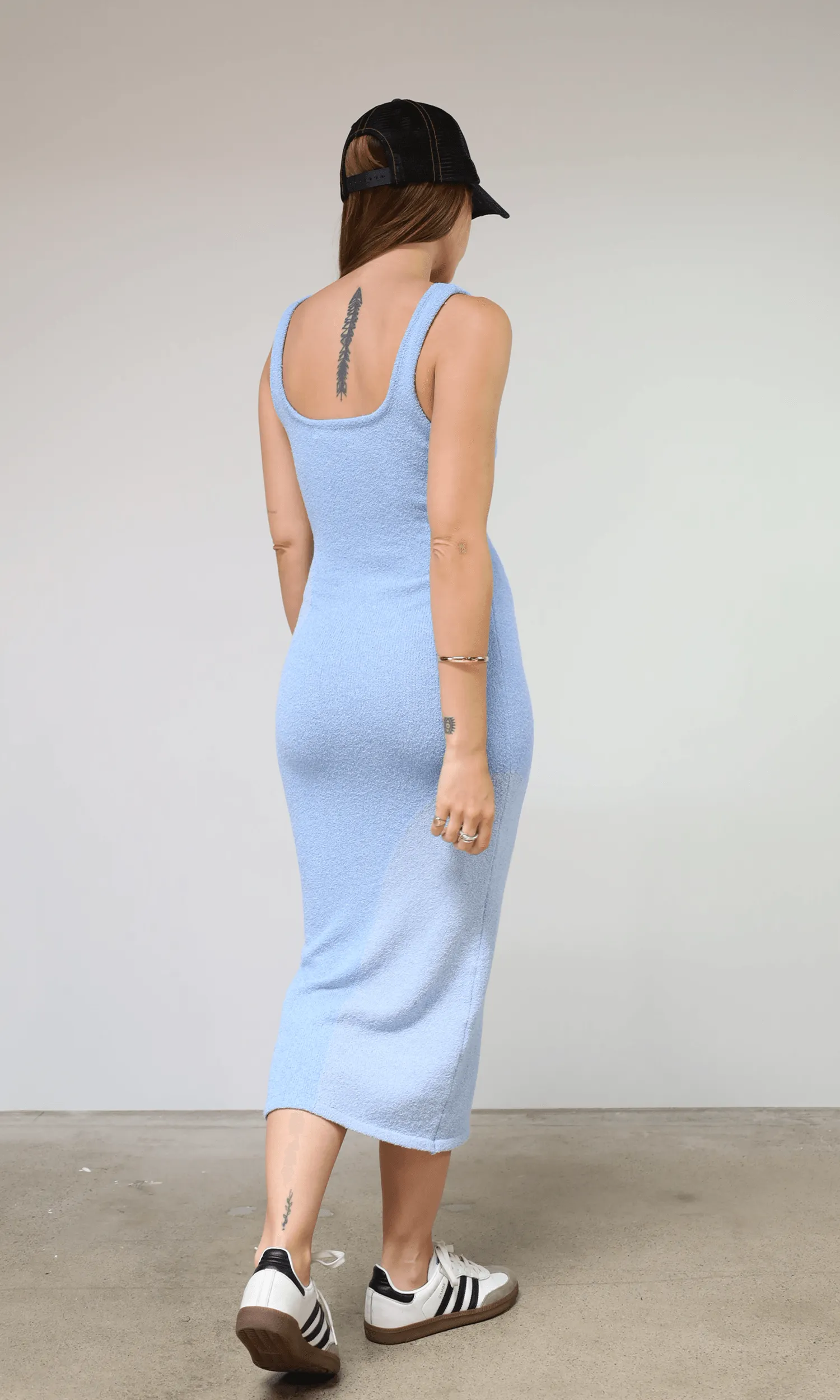 Chill Wave Midi Dress - FINAL SALE