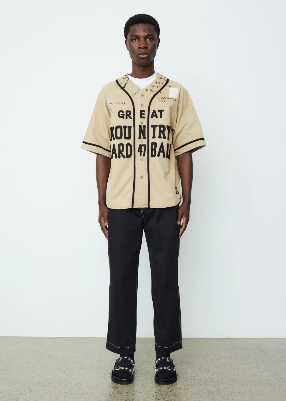 Chino Great Kountry Damaged Baseball Shirt