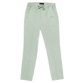 Chino Pants w/ Drawstring Waist - Sage Green