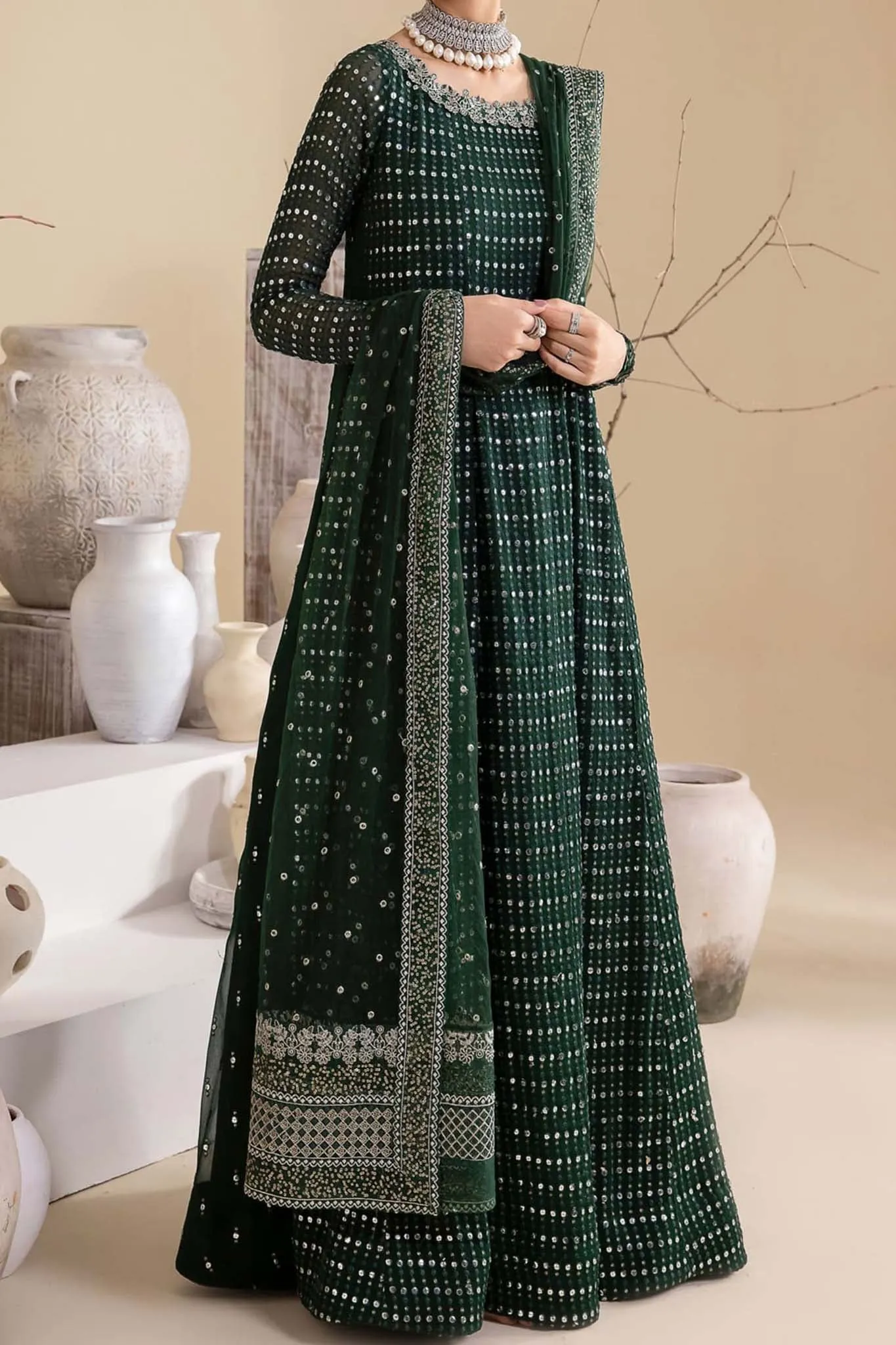 Chinon by Iznik Unstitched 3 Piece Chiffon Collection'2023-CC-26-Annette