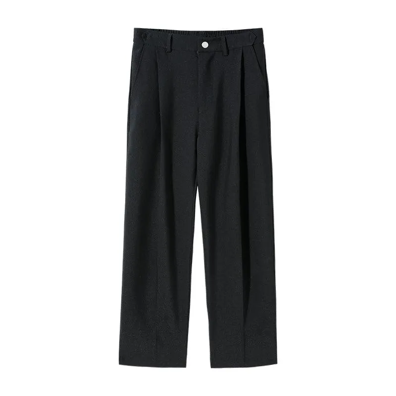 Chuan Ankle Length Pleated Pants