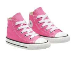 Chuck Taylor All Star Junior High Top Pink by Converse