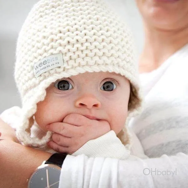 Chunky Knit Baby Hat