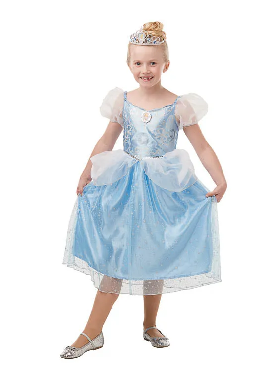 CINDERELLA GLITTER & SPARKLE COSTUME, CHILD