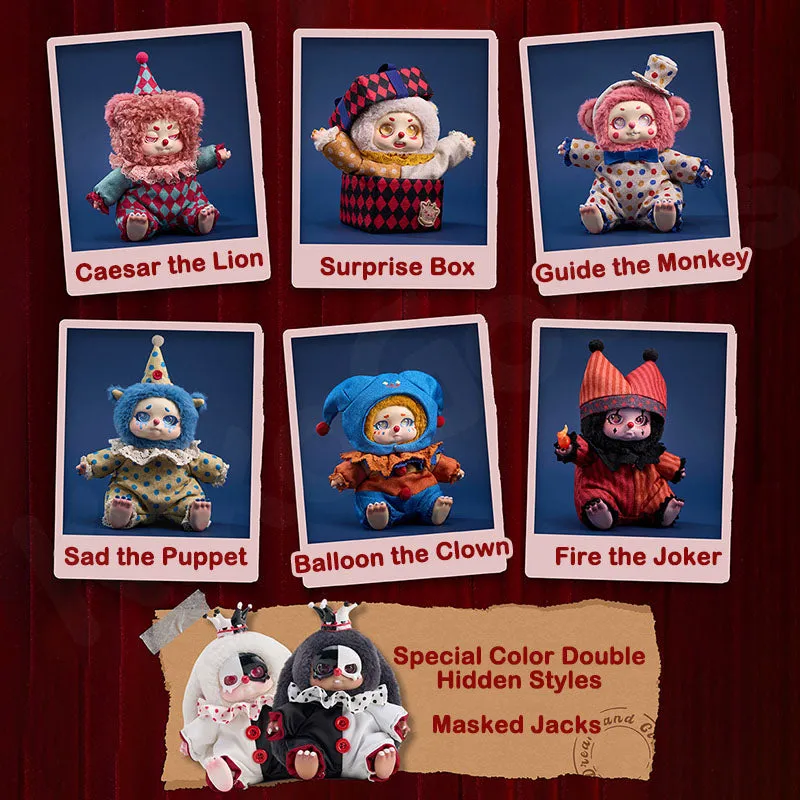 Cino's Dreamland Circus Series Plush Blind Box【Shipped in Nov./Dec. 2024】