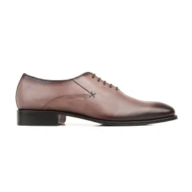 Cisco - Men's Burnished Beige Calf Leather Wholecut Shoe