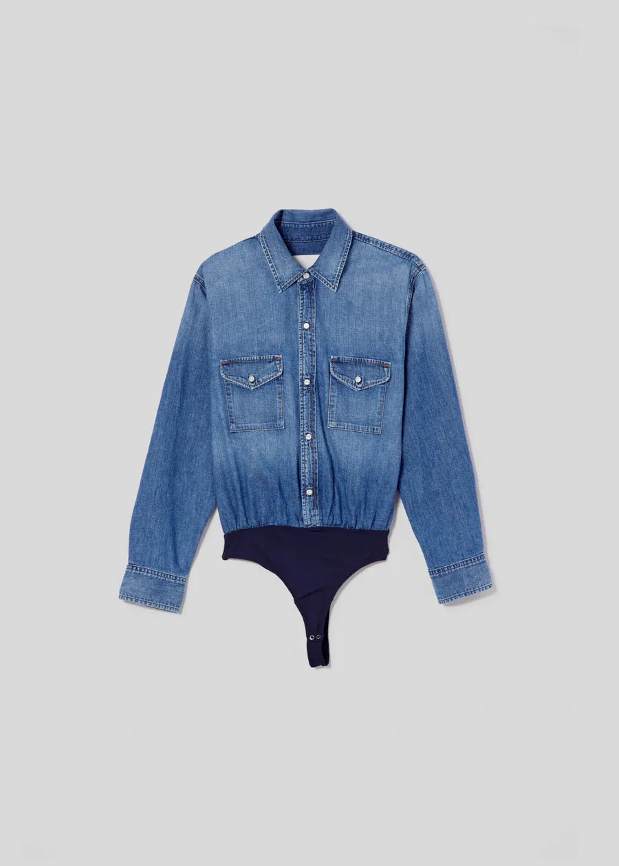 Citizens of Humanity Sera Denim Bodysuit