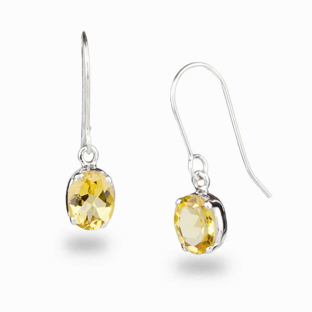 Citrine Drop Earrings