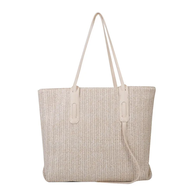 CL1102 - Simple Straw Tote Bag