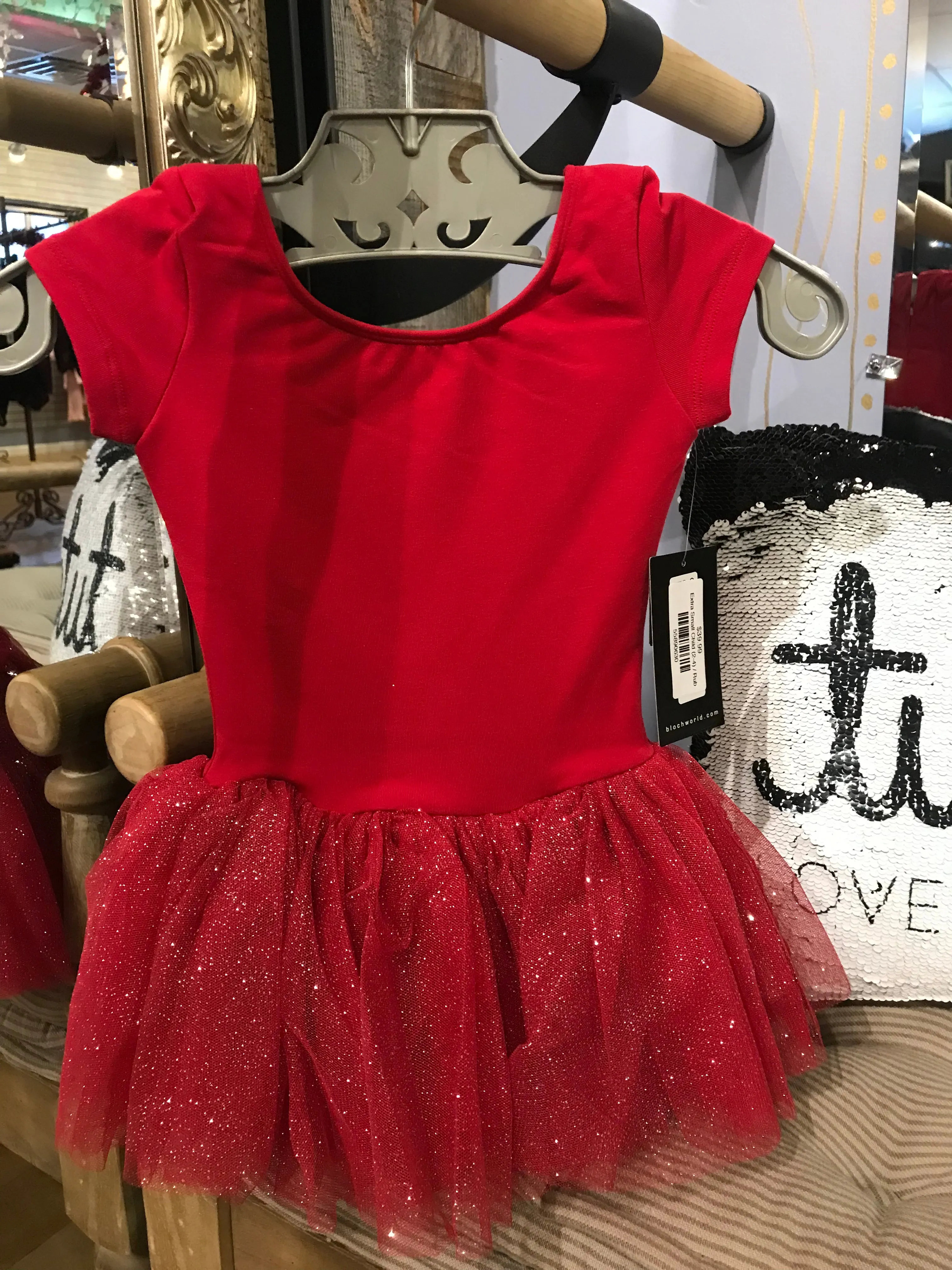 Clara Sparkle Cap Sleeve Tutu Dress (CL1022)