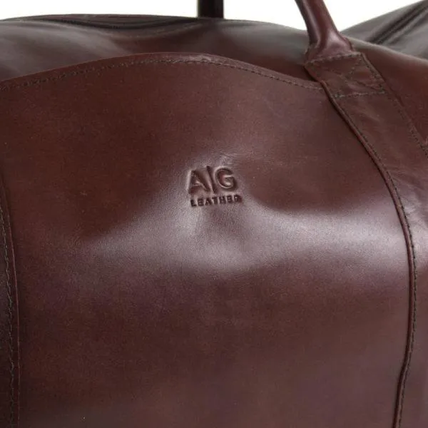 Classic Duffel in Dark Wine Leather 45% off - FINAL SALE NO EXCHANGE