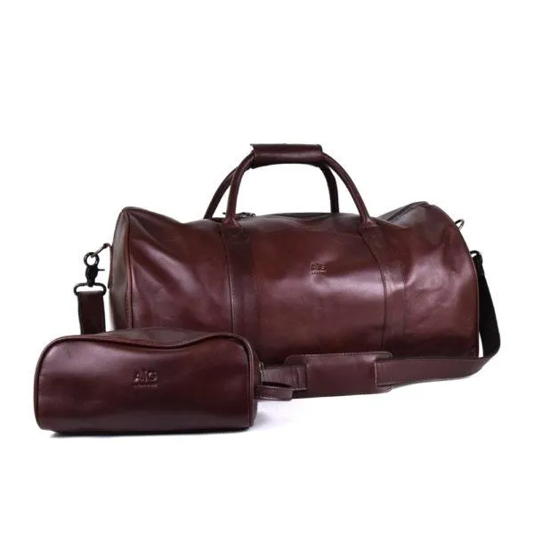 Classic Duffel in Dark Wine Leather 45% off - FINAL SALE NO EXCHANGE