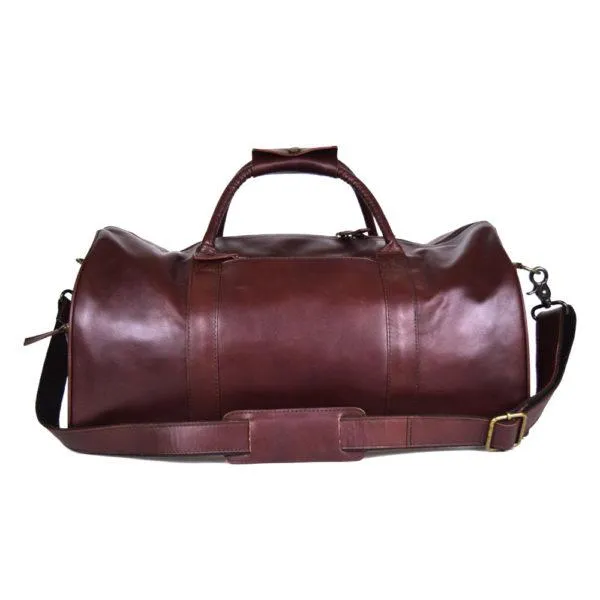 Classic Duffel in Dark Wine Leather 45% off - FINAL SALE NO EXCHANGE