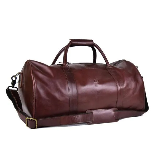 Classic Duffel in Dark Wine Leather 45% off - FINAL SALE NO EXCHANGE