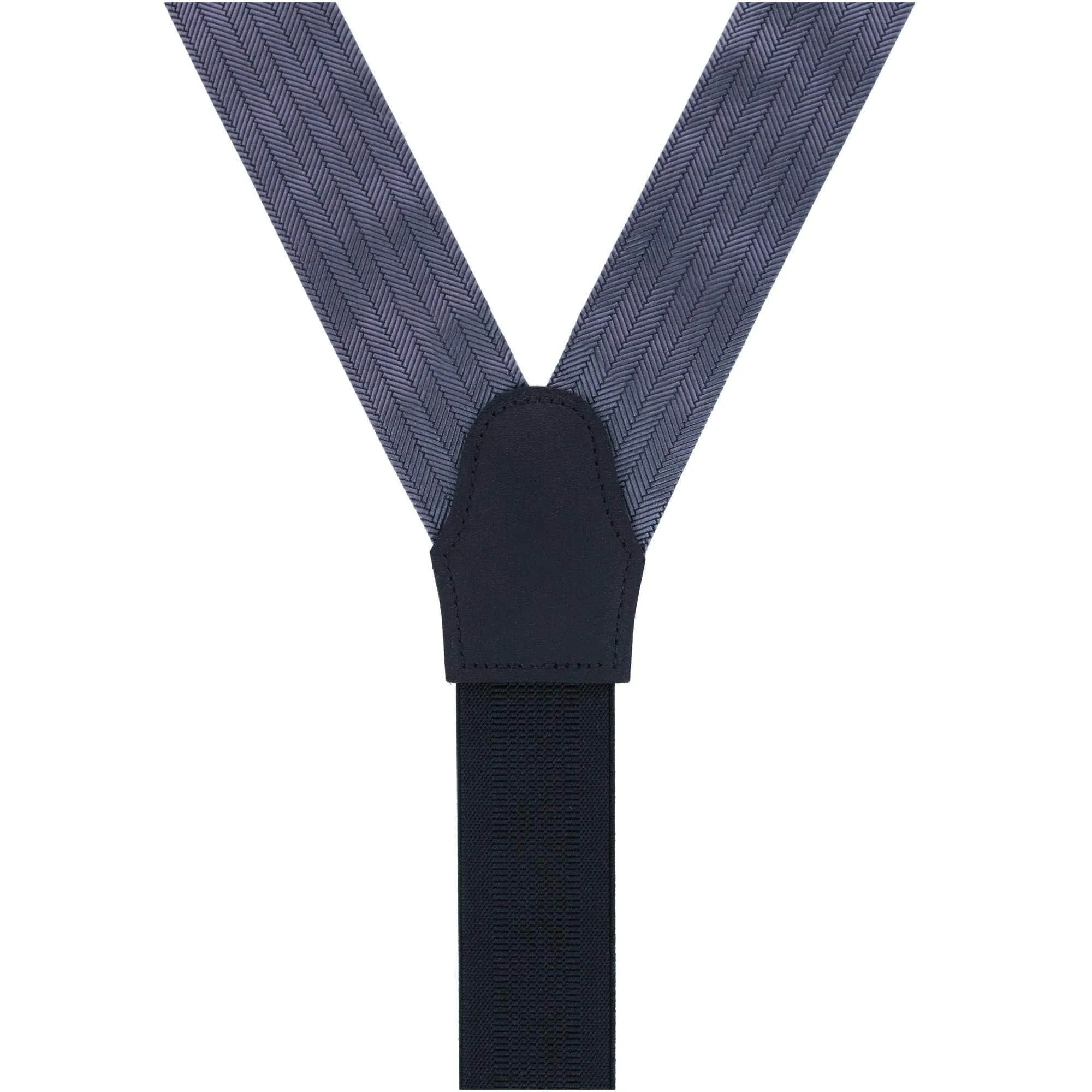 Classic Herringbone Formal End Silk Braces