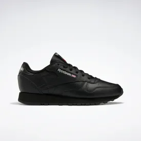 Classic Leather Shoes Black/Black/Pure Grey 5