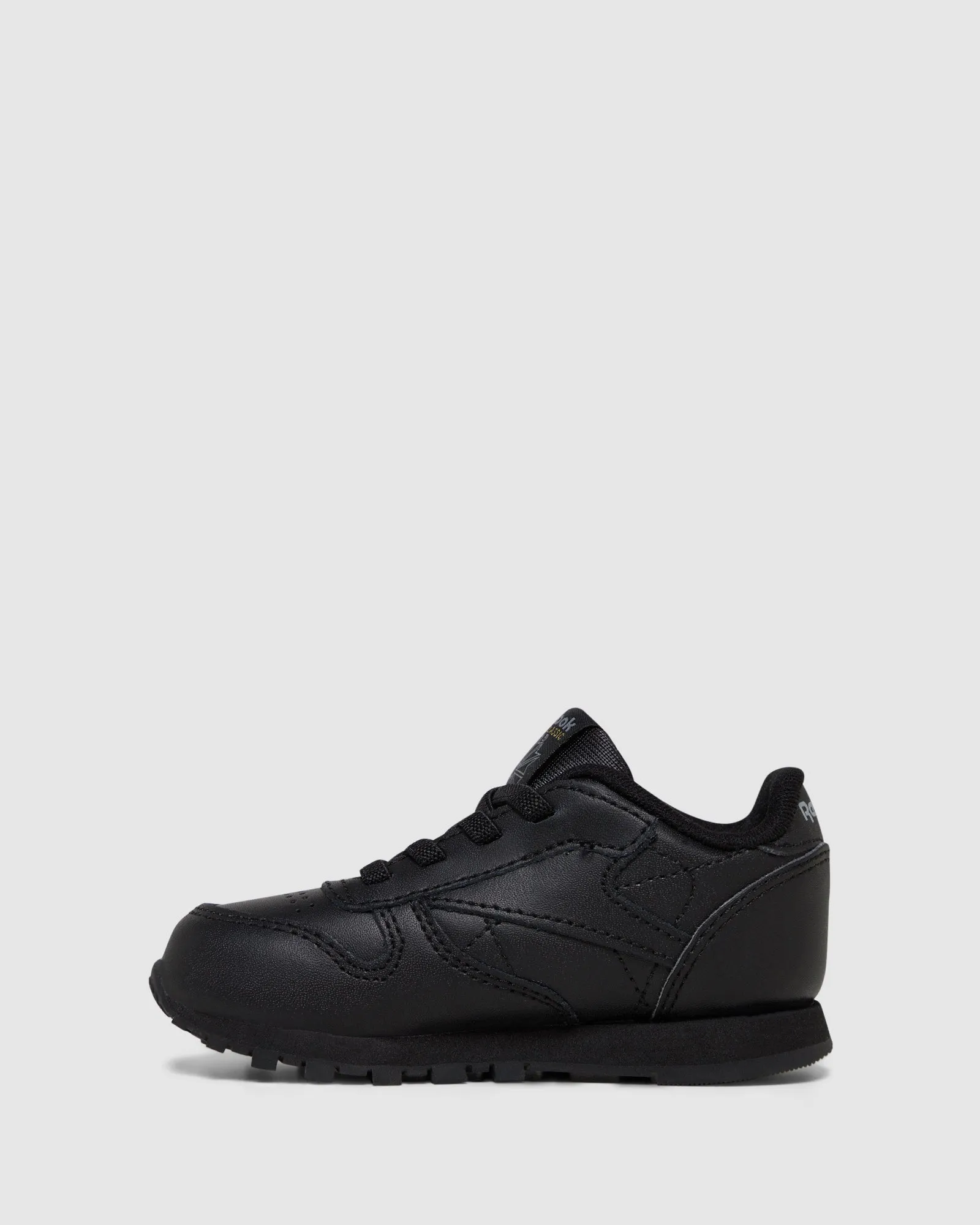 Classic Leather Shoes - Toddler Black/Black/Black