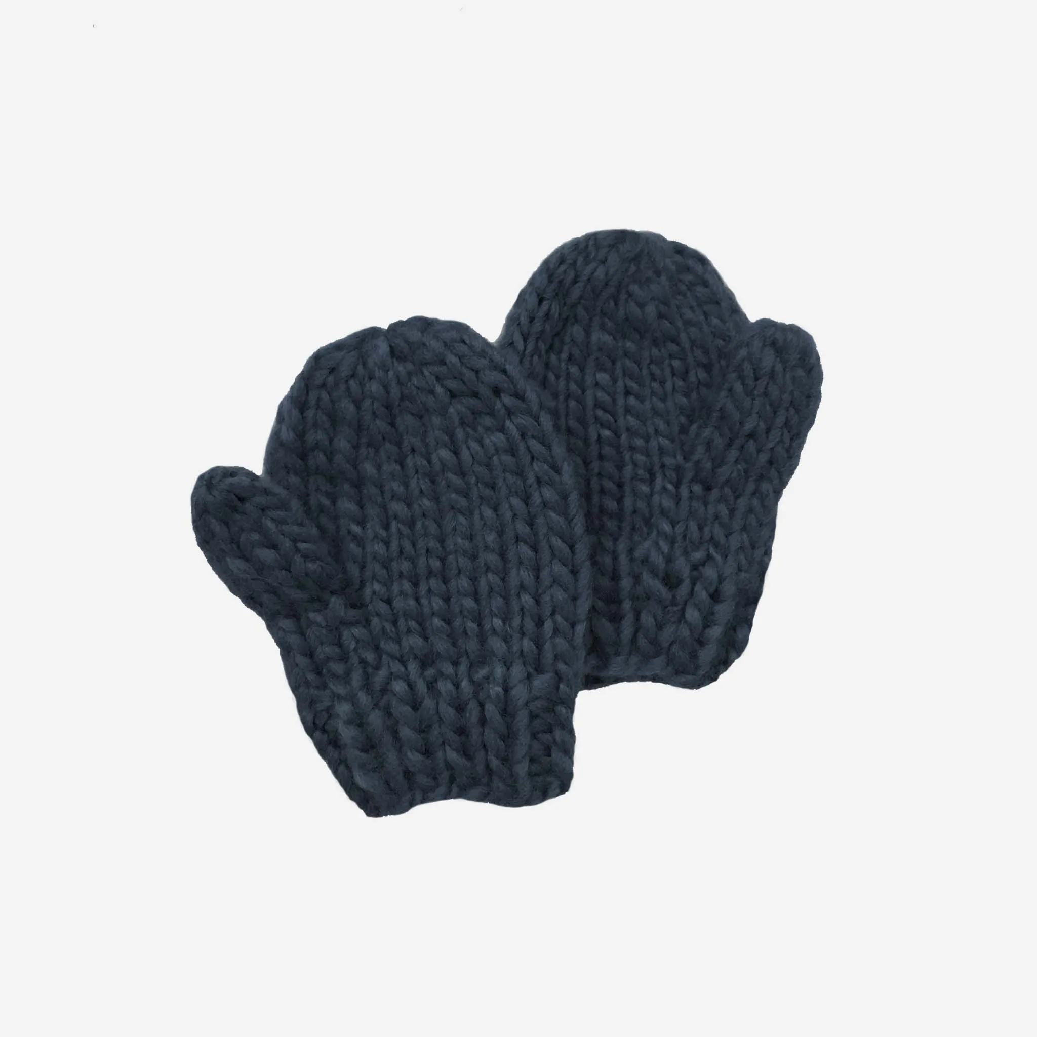 Classic Mittens, Navy