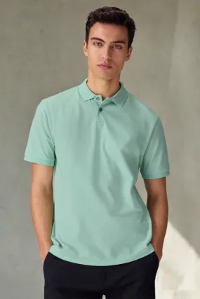 Classic Polo in Teal