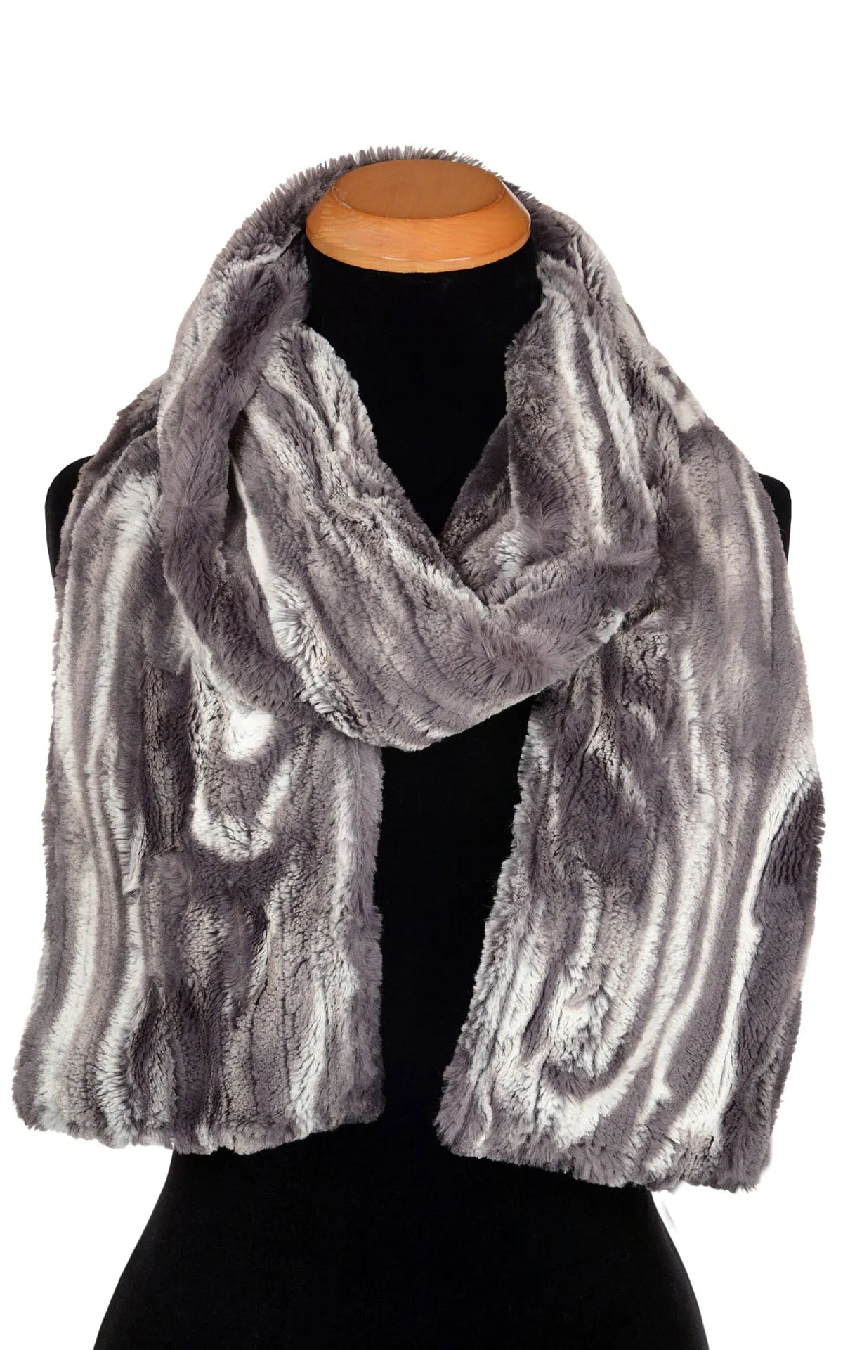 Classic Scarf - Marble Dune Luxury Faux Furs