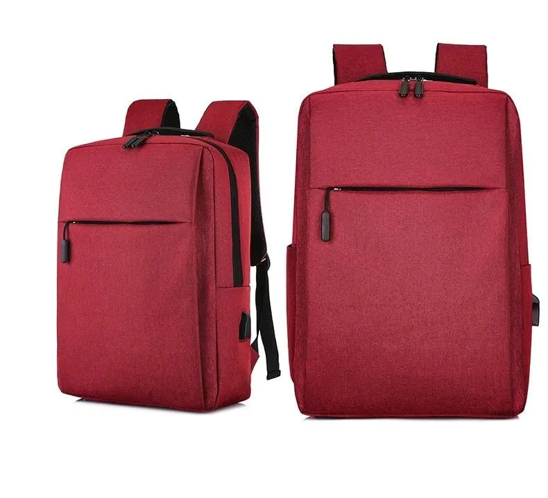 Classic USB Charging School Backpack