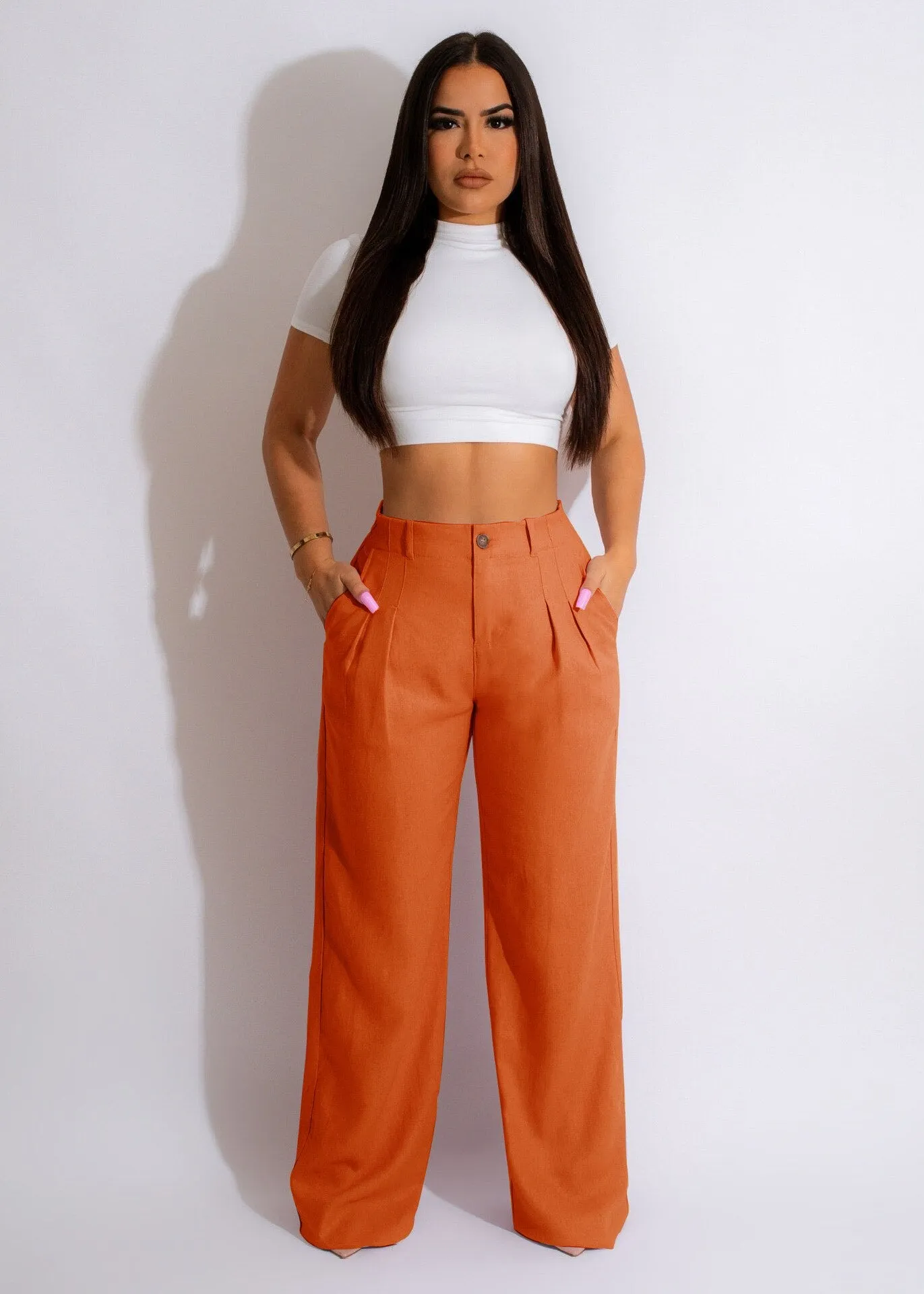 CLASSY WIDE LEG HIGHWAIST TROUSERS