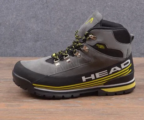 CLEARANCE SALES HEAD Ghel Tech OUTDOOR HIKING SHOES TREKKER BOOTS Eur 41-45 Grey Black Yellow