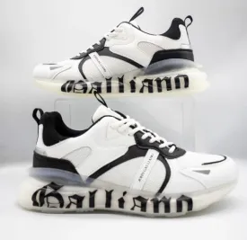 Clearence John Galliano Multicolor White sneakers Eur 37/42