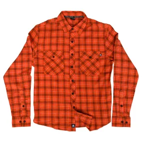 Cleveland Clothing Official Flannel - Brown/Orange