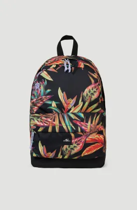 Coastline Backpack | Black Flower