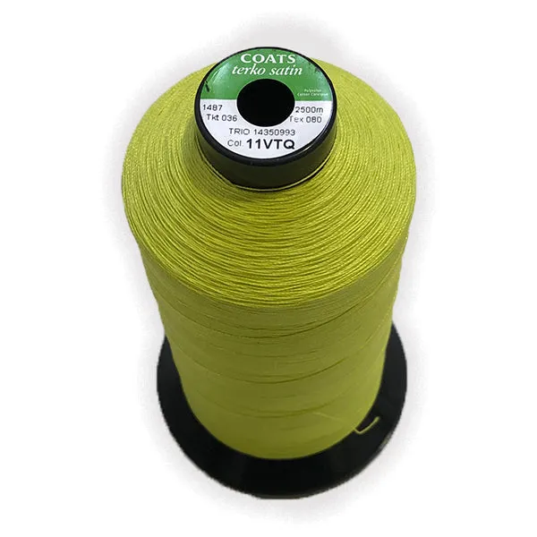 Coats Terko Satin 36 Upholstery & Bag Making Thread - Poly-Cotton