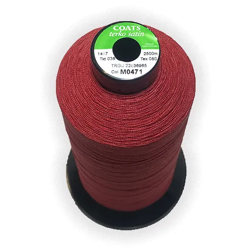 Coats Terko Satin 36 Upholstery & Bag Making Thread - Poly-Cotton